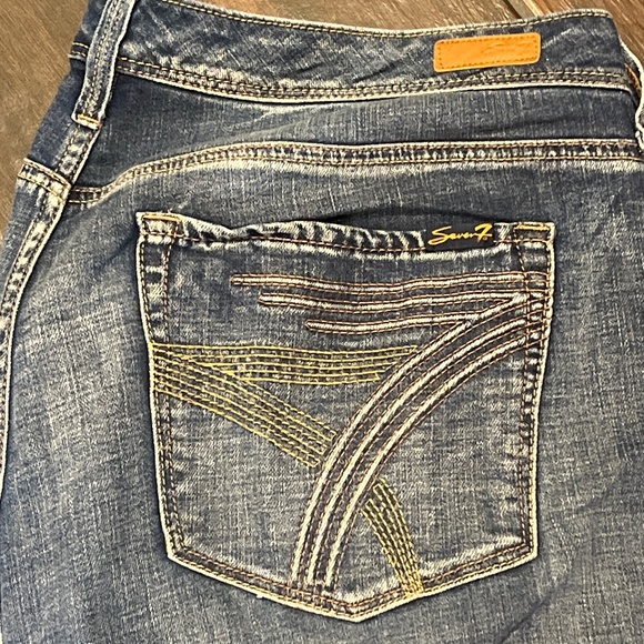 Boot Cut Seven 7 Jeans - Picture 1 of 2